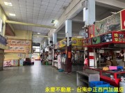 新市區公所附近大馬路旁傳統市場黃金店住